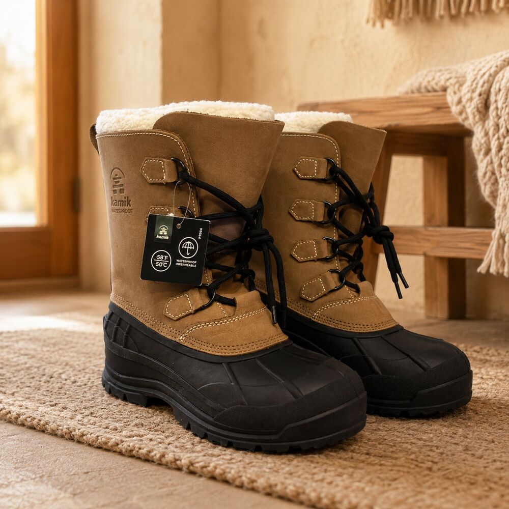 Kamik Alborg Men's Size 10 Waterproof Winter Boots – New